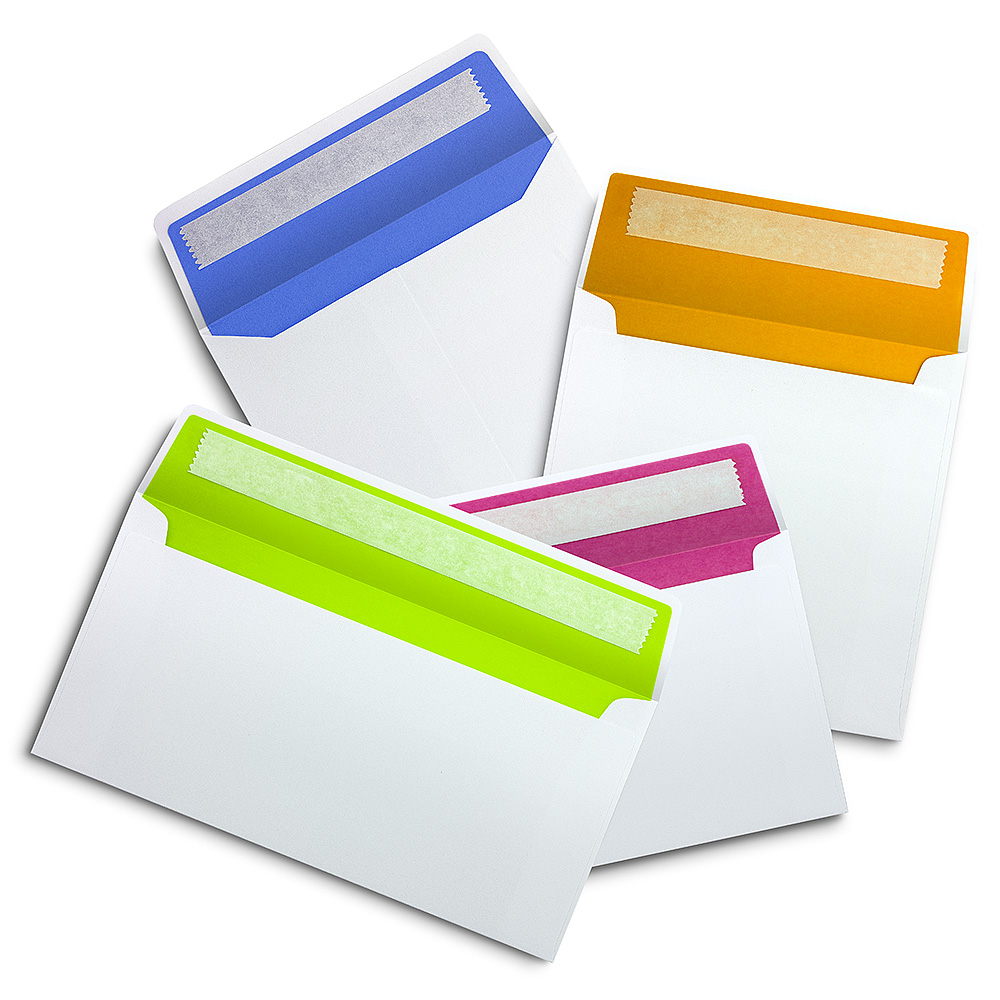 Colour Lined Envelopes